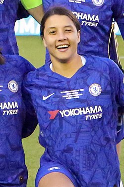 Sam Kerr scored 12 goals for her country in 2022.