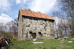 Abelia church. Southern and western facades.