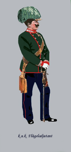 Adjutant of the Emperor from the House of Habsburg