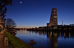 Roche Tower, the tallest building in Switzerland
