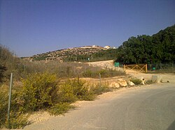 The site of the cross-border raid