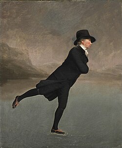 Henry Raeburn's painting of The Skating Minister