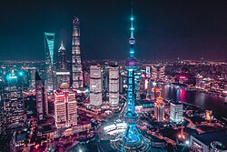 Shanghai, the most populous urban city in China