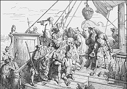 The death of Lodovico Flangini on board the Leon Trionfante at Imbros