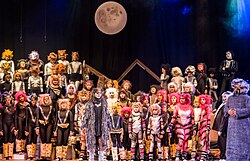 A school production of Cats in Bangalore, India (2014)