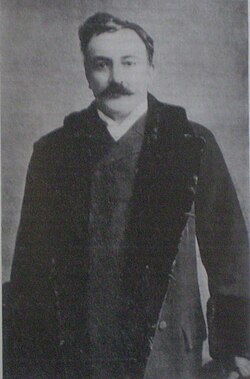 Photograph taken on his wedding day.