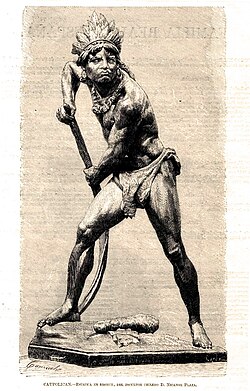 Caupolican by Nicanor Plaza