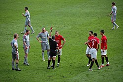 Liverpool v Manchester United at Old Trafford on 14 March 2009