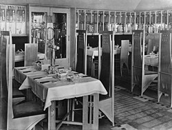 The Room de Luxe in the Tearooms as it was in 1903.