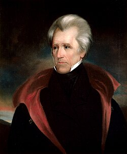 Andrew Jackson was the seventh president (1829–1837) and the first Democratic president.