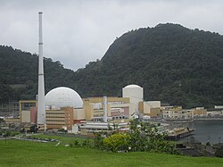 Angra Nuclear Power Plant in Angra dos Reis, Rio de Janeiro