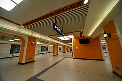 Yidaeryuan (2nd Affiliated Hospital of Harbin Medical University) Station, interchange station between Line 1 and Line 3