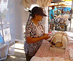 Rendeira woman from Ceará