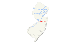 Interstate 195, which travels from the state capital of Trenton to the Jersey Shore, is sometimes referred to as the Central Jersey Expressway.