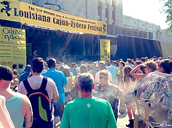 Louisiana Cajun-Zydeco Festival, 2015.