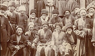 Chechen elders from the clan (teip) Zumsoy [ru]
