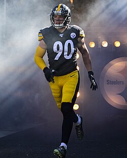In 2021 T.J. Watt tied the single-season sack record, recording 22.5 sacks in 15 games.