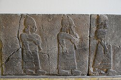 Relief from the Aramean citadel of Bit Gabbari