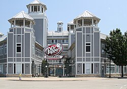 The main entrance of Riders Field