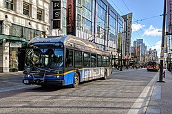 Trolley buses in Vancouver