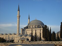 Yavuz Selim Mosque was commissioned by the Ottoman sultan Suleiman I in memory of his father Selim I, who died in 1520. The architect was Alaüddin (Acem Alisi).[46]