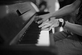A Prague piano player