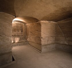 Interior of the temple