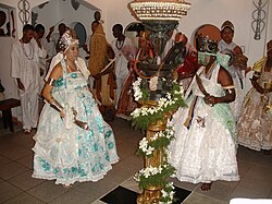 A Candomblé ritual in 2008