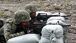 Philippine marines during an assault training exercise