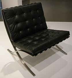 Mies van der Rohe's Barcelona chair