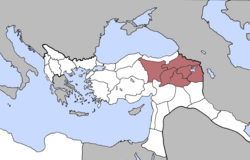 The Six Vilayets: Bitlis, Diyarbekir, Erzerum, Harput, Sivas and Van. Most villages populated by Armenians were in these provinces.[5]