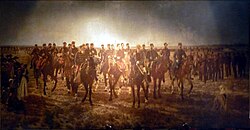 Military occupation in Rio Negro territory, painting by Juan Manuel Blanes, 1889