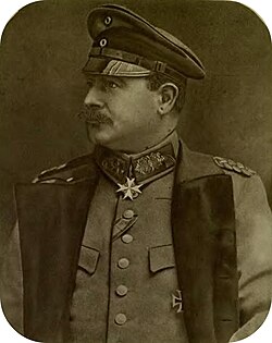 General Wilhelm Groener, who replaced Erich Ludendorff as First Quartermaster General on 26 October 1918