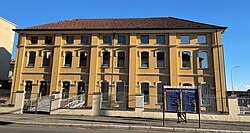 The former Einstein-Garrone Electrotechnical Workshops, founded in 1894 by Hermann Einstein, father of Albert Einstein