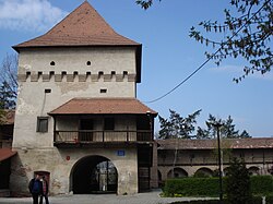 Back of the entrance to the City Fortress