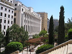 Roman Baths park in Downtown Beirut, in the area where there was the "Roman Forum"