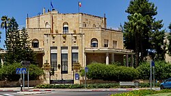 Villa Salameh—the home of the Belgian Consulate to Palestine