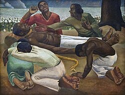 Lynch Law (1934), by Santos Zingale for the Public Works of Art Project