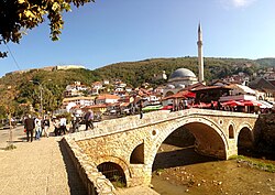 The city of Prizren was the cultural and intellectual centre of Kosovo during the Ottoman period in the Middle Ages and is now the historic capital of Kosovo.