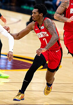 Brooks with the Houston Rockets in 2021