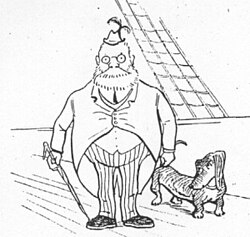 The character Federico Von Pilsener, created by Pedro Subercaseaux and featured in a Chilean comic strip in 1906 and 1907, is based on stereotypes of Germans during a time of strong German influence in Chile.