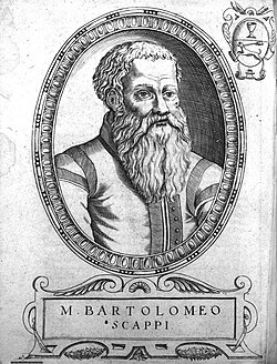 Bartolomeo Scappi, personal chef to Pope Pius V