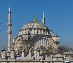 Nuruosmaniye Mosque in Istanbul (1748–1755), one of the major landmarks of the Ottoman Baroque period