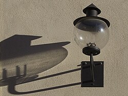 Lampadius' gas lamp