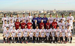 The squad in 2010