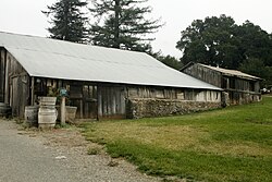 Tasting room and Historic outbuildings
