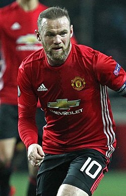 Rooney pictured with Manchester United in 2016. Highly regarded for his technical ability, link-up play and goalscoring, Rooney was also praised for his teamwork and commitment.