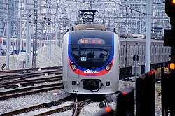 Class 321000 (first batch) train 321-03 (ex-Class 5000 train 5-88)