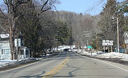 Eastern terminus in Mount Morris