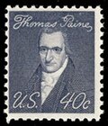 Thomas Paine on a 1969 stamp